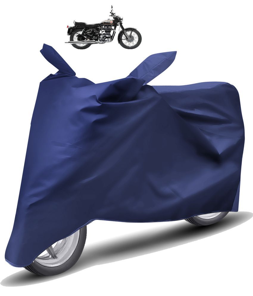     			Caronix Bike Body Cover for Royal Enfield Bullet 350 ( Pack of 1 ) , Blue