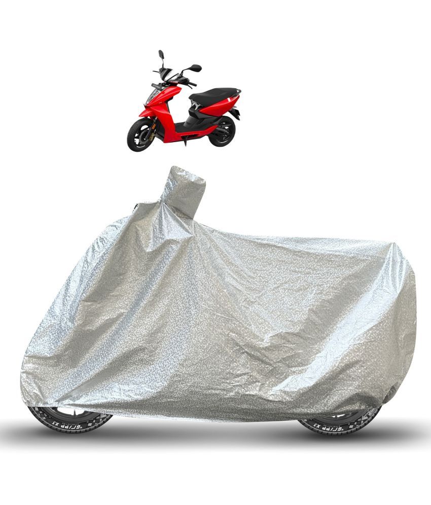     			Caronix Bike Body Cover for Ather 450 ( Pack of 1 ) , Silver