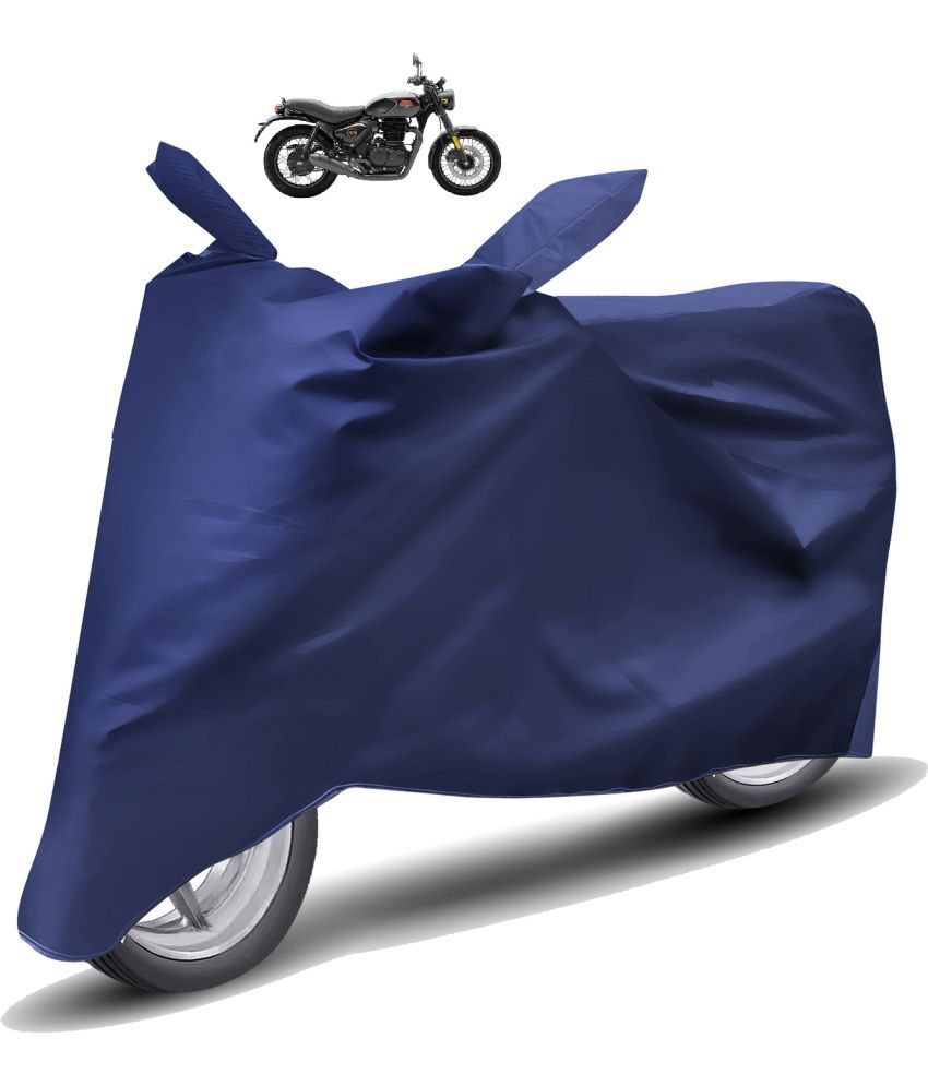     			Caronix Bike Body Cover for Royal Enfield Hunter 350 ( Pack of 1 ) , Blue