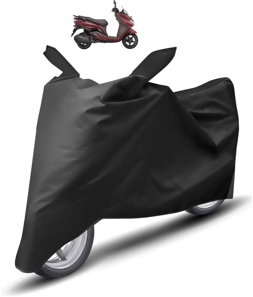     			Caronix Bike Body Cover for Suzuki Burgman Street ( Pack of 1 ) , Black