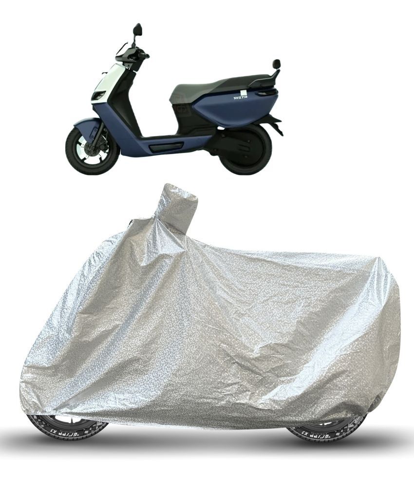     			Caronix Bike Body Cover for Ather Universal For Bike ( Pack of 1 ) , Silver