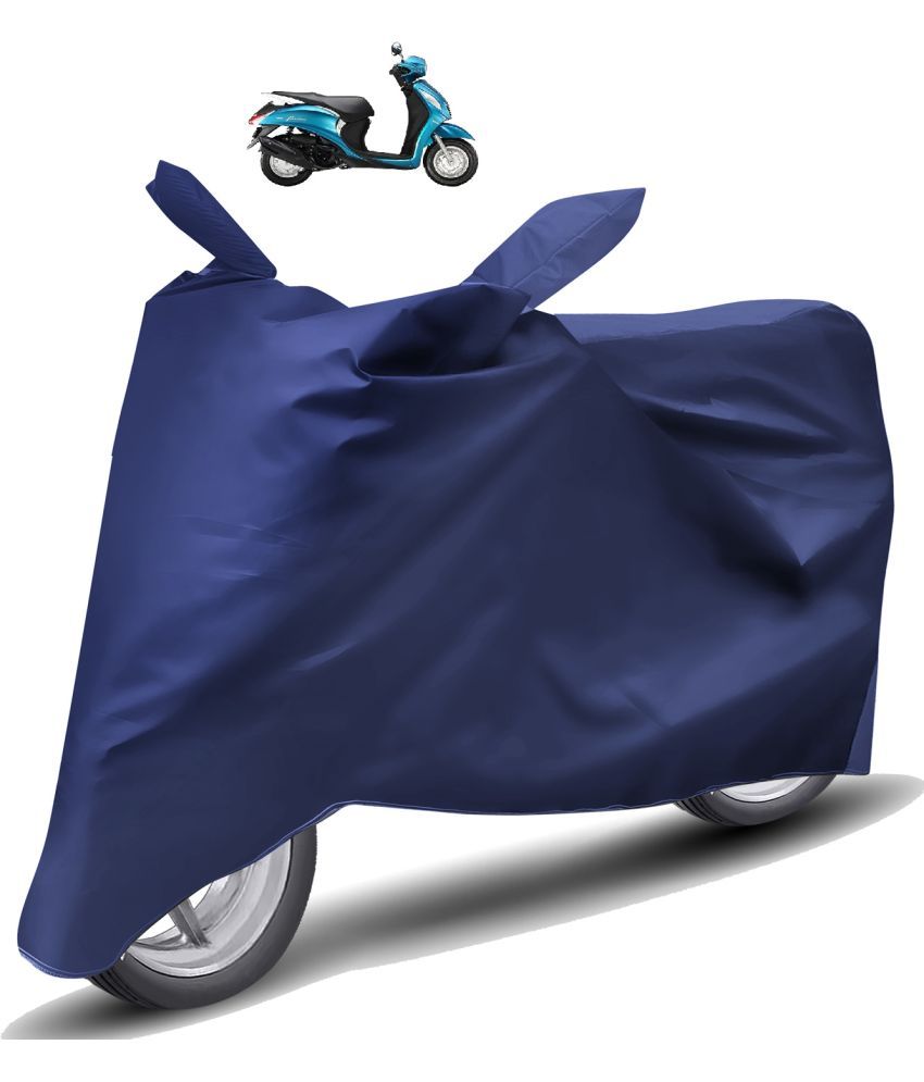     			Caronix Bike Body Cover for Yamaha Fascino ( Pack of 1 ) , Blue