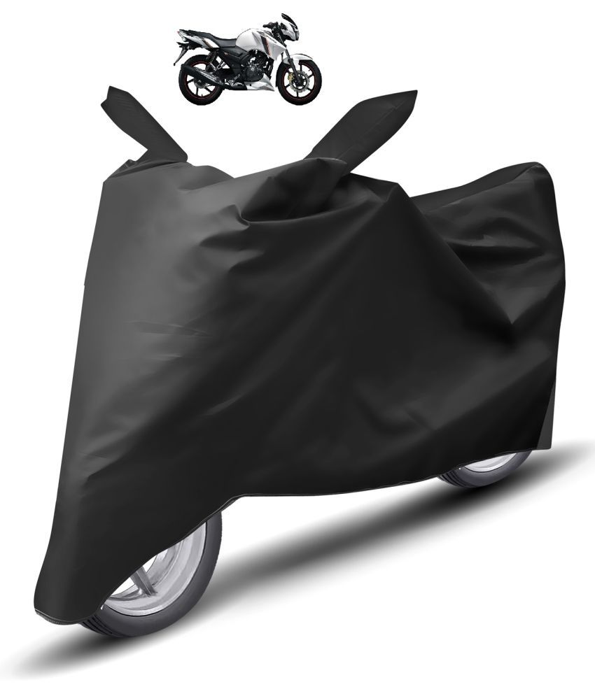     			Caronix Bike Body Cover for TVS Apache RTR 160 ( Pack of 1 ) , Black