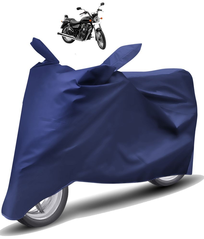     			Caronix Bike Body Cover for Royal Enfield Thunderbird ( Pack of 1 ) , Blue