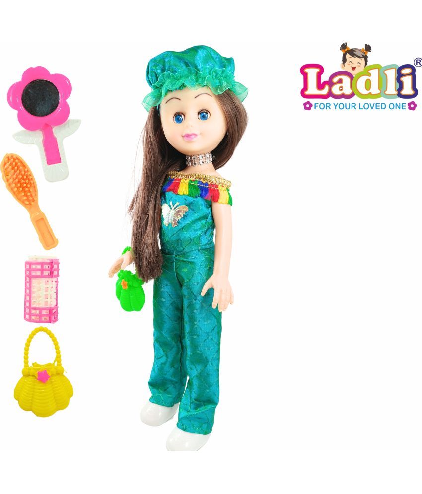     			Girl Doll 715G I LOVE YOU Dress With Hat & Hand Bag Birtday gift doll For Kids