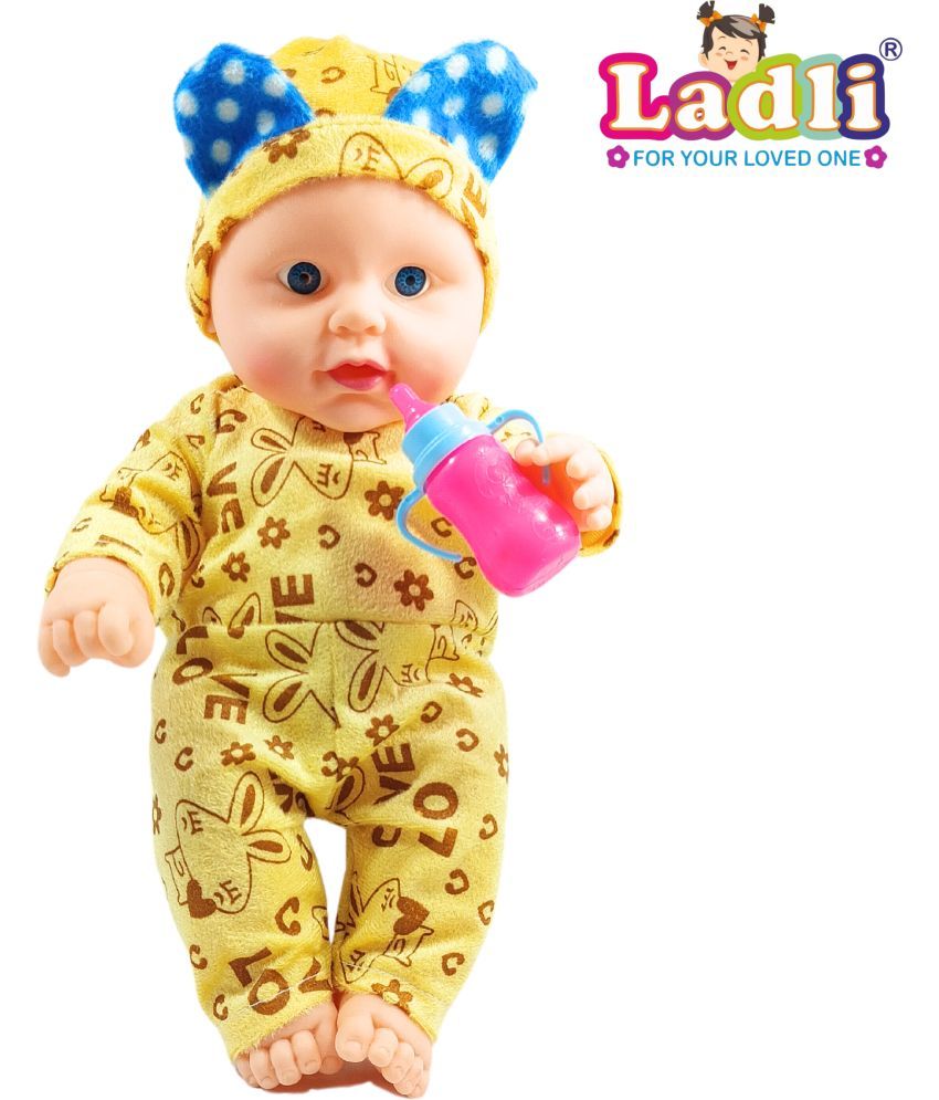     			Real Looking Doll for Kids Soft Body Toy for Kids gift toy Exclusive Dress Y