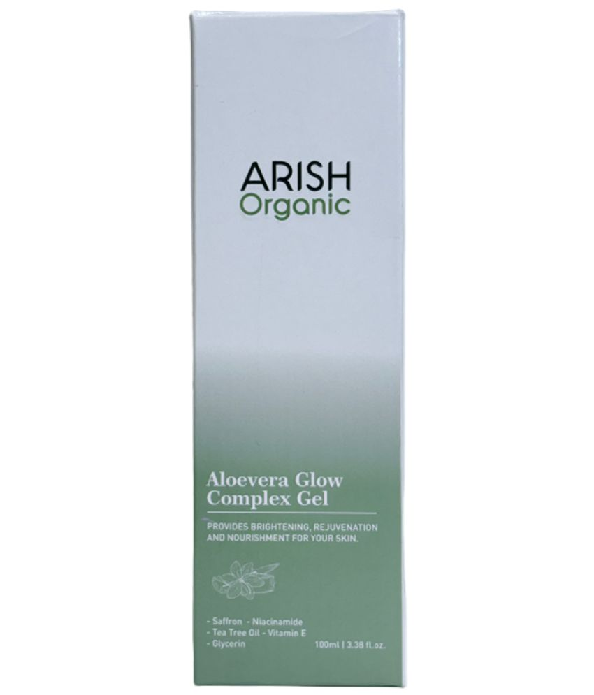     			Arish Organic Lotion All Skin Type Aloe Vera ( 100 ML ml )