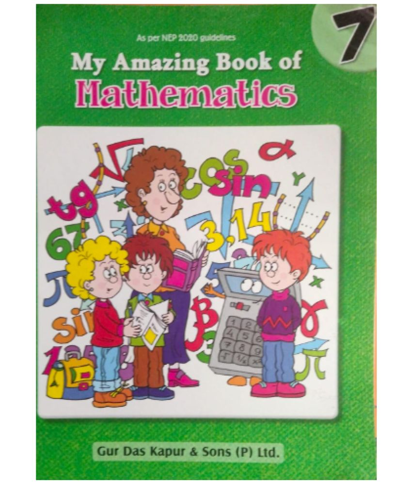     			My Amazing Book Of Mathematics Class 7