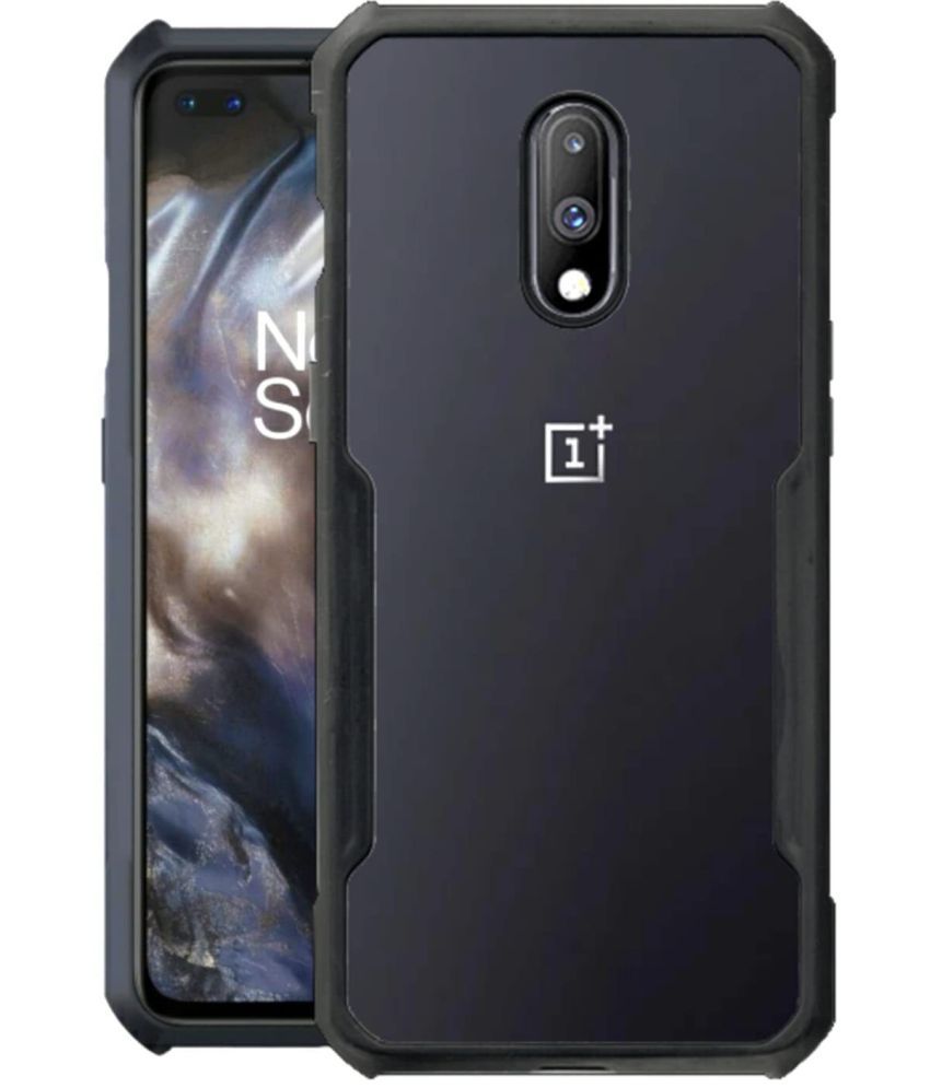     			VAKIBO Plain Cases Compatible For Rubber Oneplus 7 ( Pack of 1 )