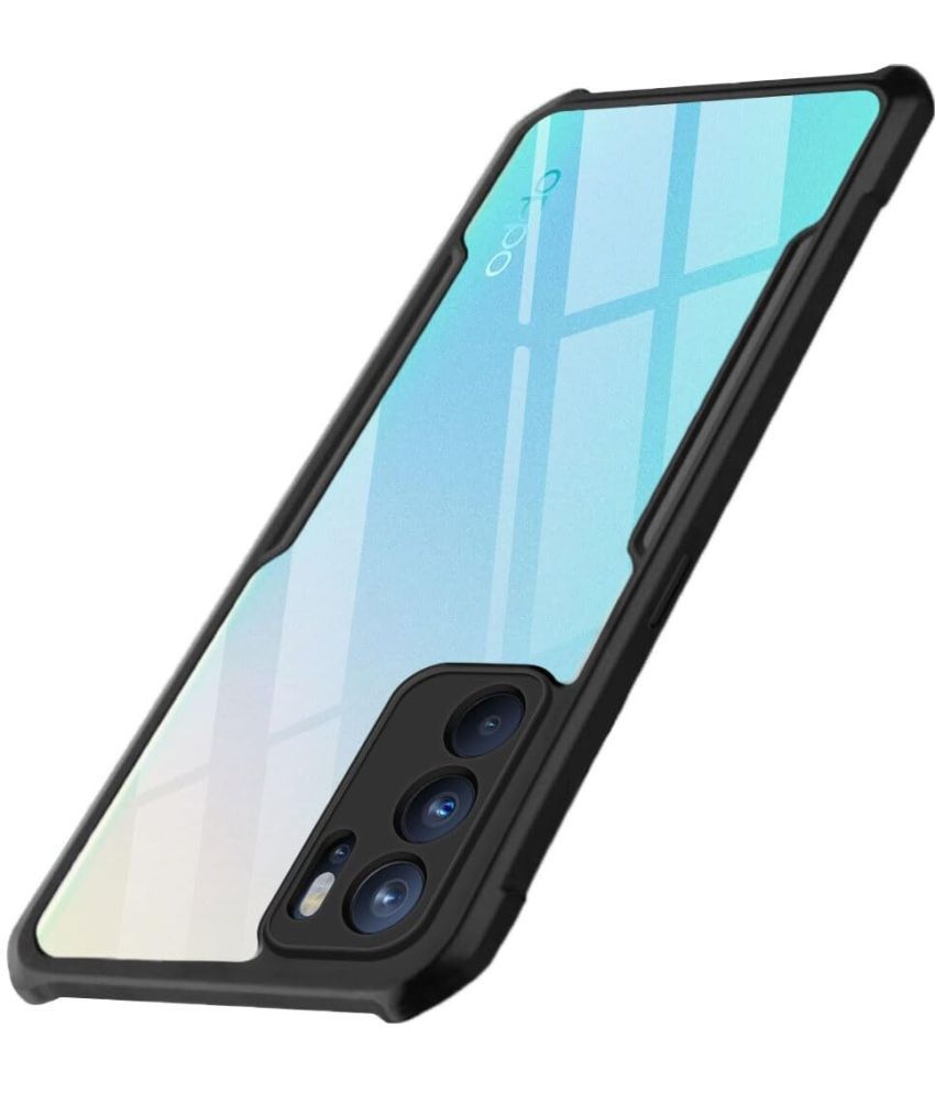     			VAKIBO Plain Cases Compatible For Rubber Oppo Reno 6 Pro ( Pack of 1 )