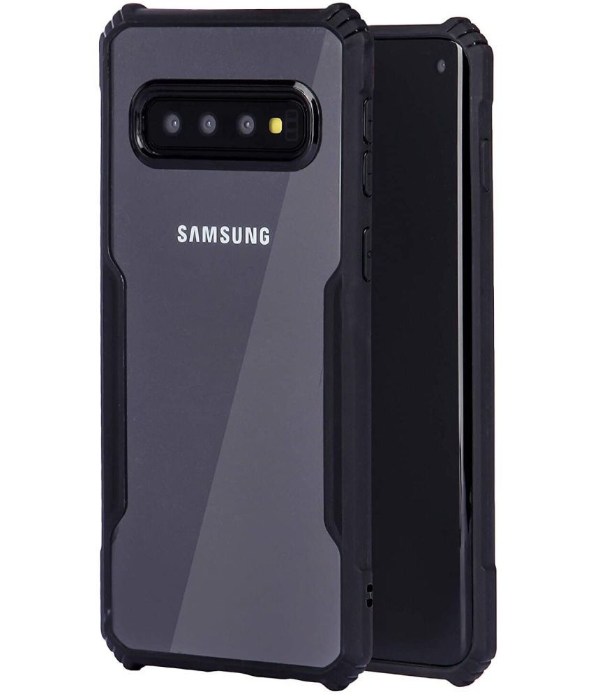     			VAKIBO Plain Cases Compatible For Rubber Samsung Galaxy S10 ( Pack of 1 )