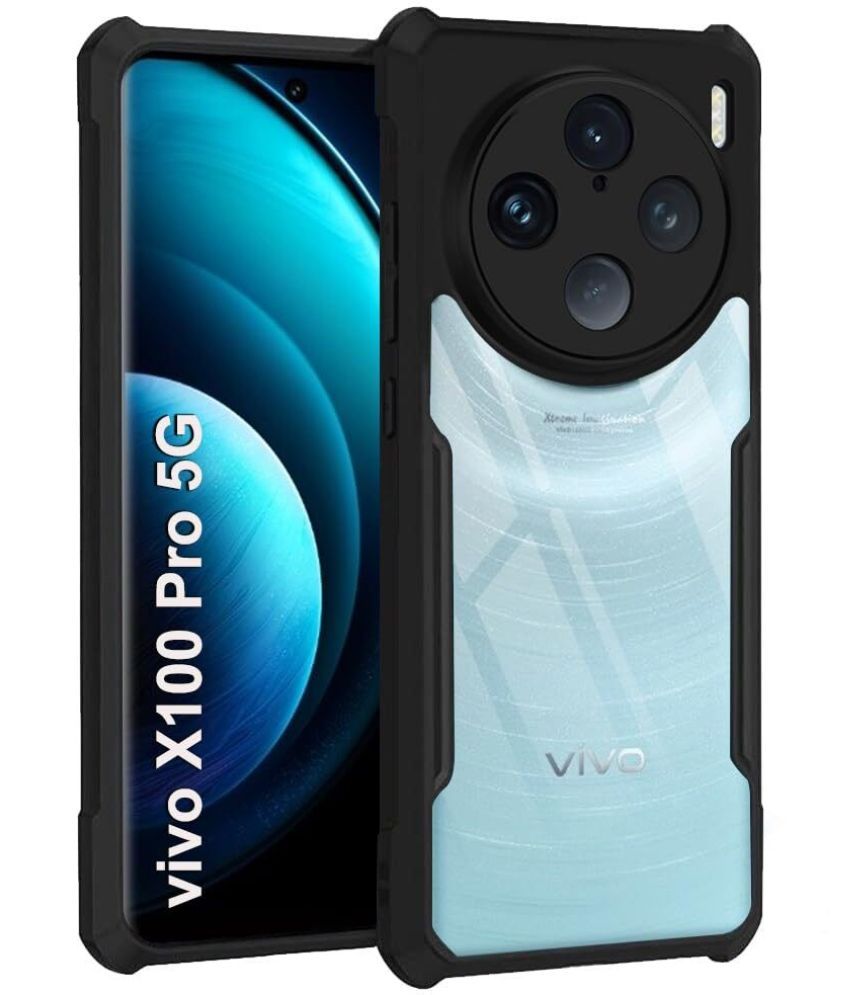     			VAKIBO Plain Cases Compatible For Rubber Vivo X100 Pro ( Pack of 1 )