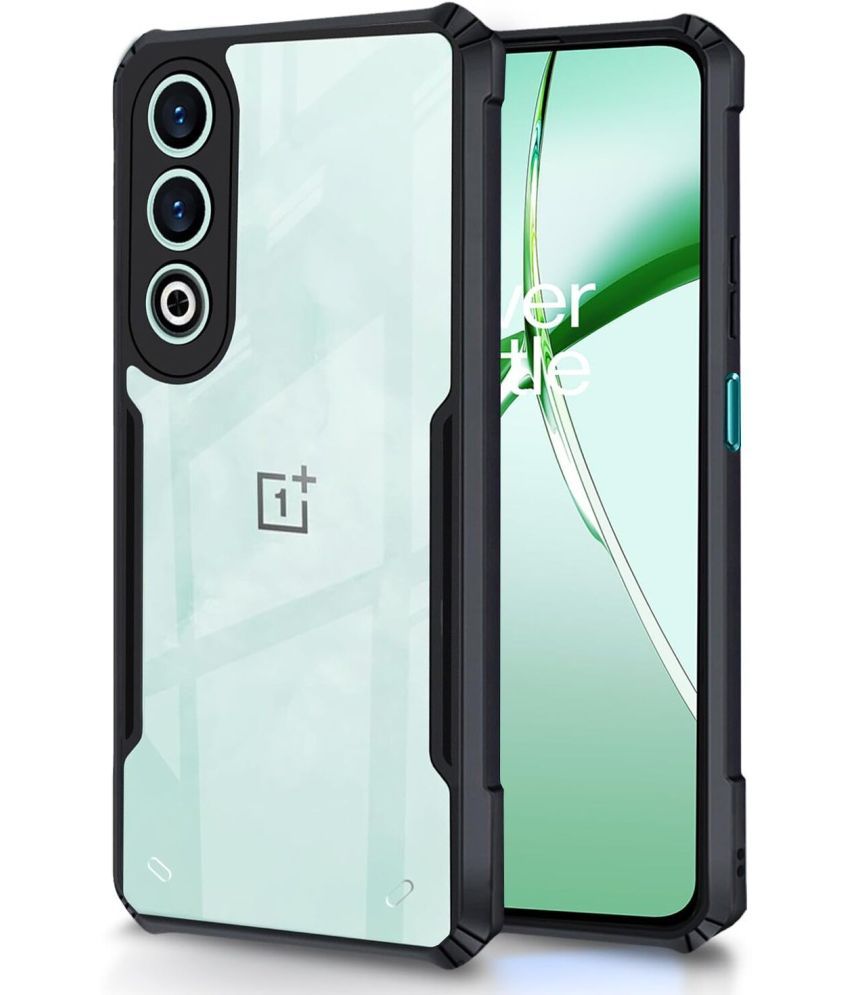     			VAKIBO Plain Cases Compatible For Rubber OnePlus Nord CE4 ( Pack of 1 )