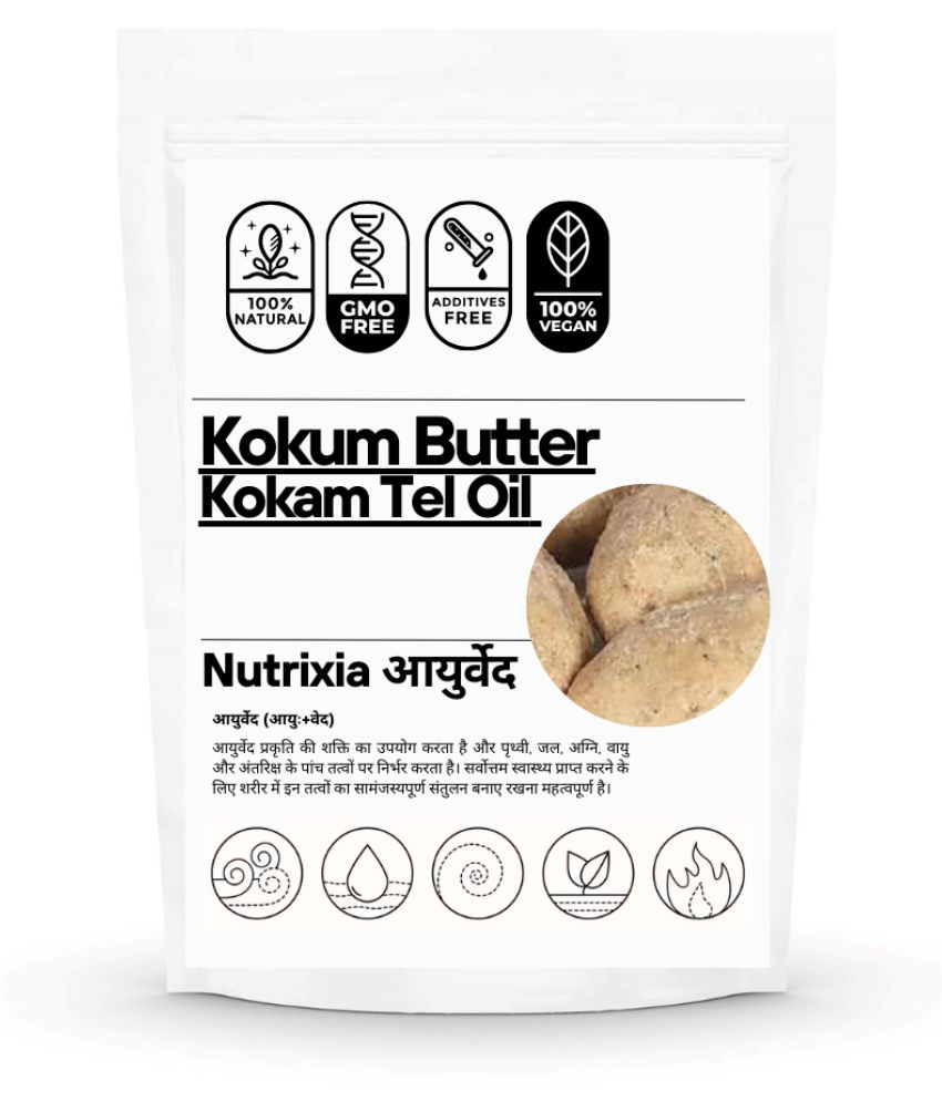     			100% Raw organic Kokum butter, Garcinia Indica , natural moisturizer, kokam tel or oil 100 gm