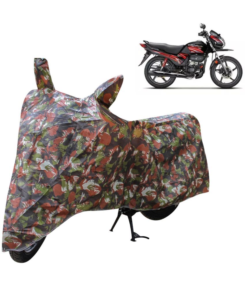     			AutoRetail Bike Body Cover for Hero Passion Pro TR ( Pack of 1 ) , Jungle