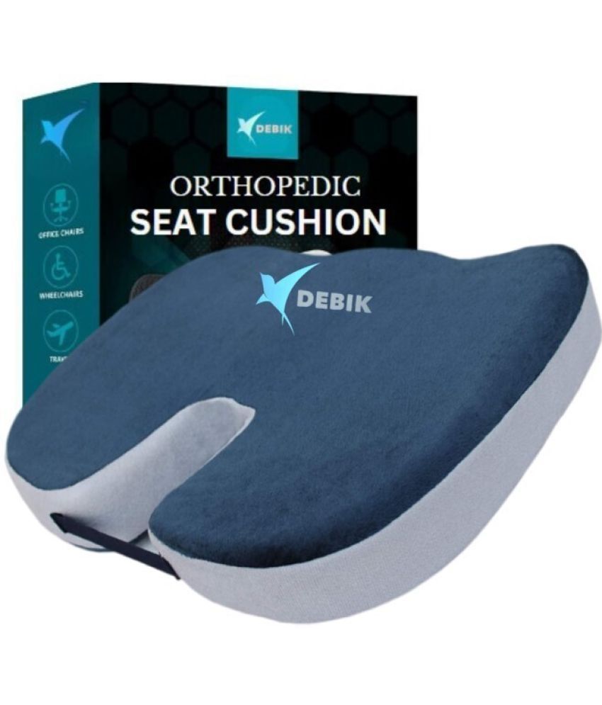     			DEBIK Coccyx, Tailbone, Sciatica, Lower Back Support and Pain Relief Seat Cushion Back / Lumbar Support (Pack of 1)