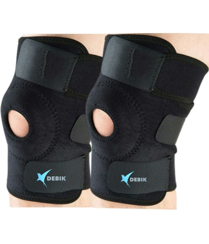     			DEBIK Adjustable Compression Knee Cap open pattela Support Brace for Sports Knee Support - XL Size (Pack of 1)