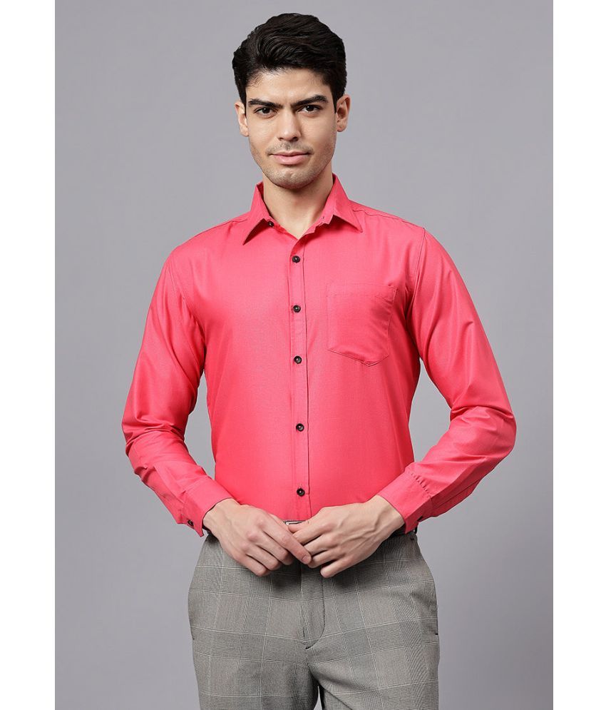     			DiAsh Pink Cotton Blend Men's Regular Kurta ( Pack of 1 )