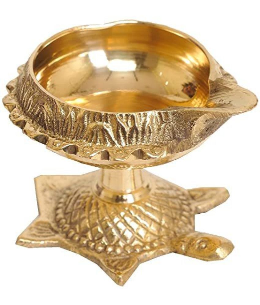     			FASHION BIZZ Brass Table Diya - Pack of 1