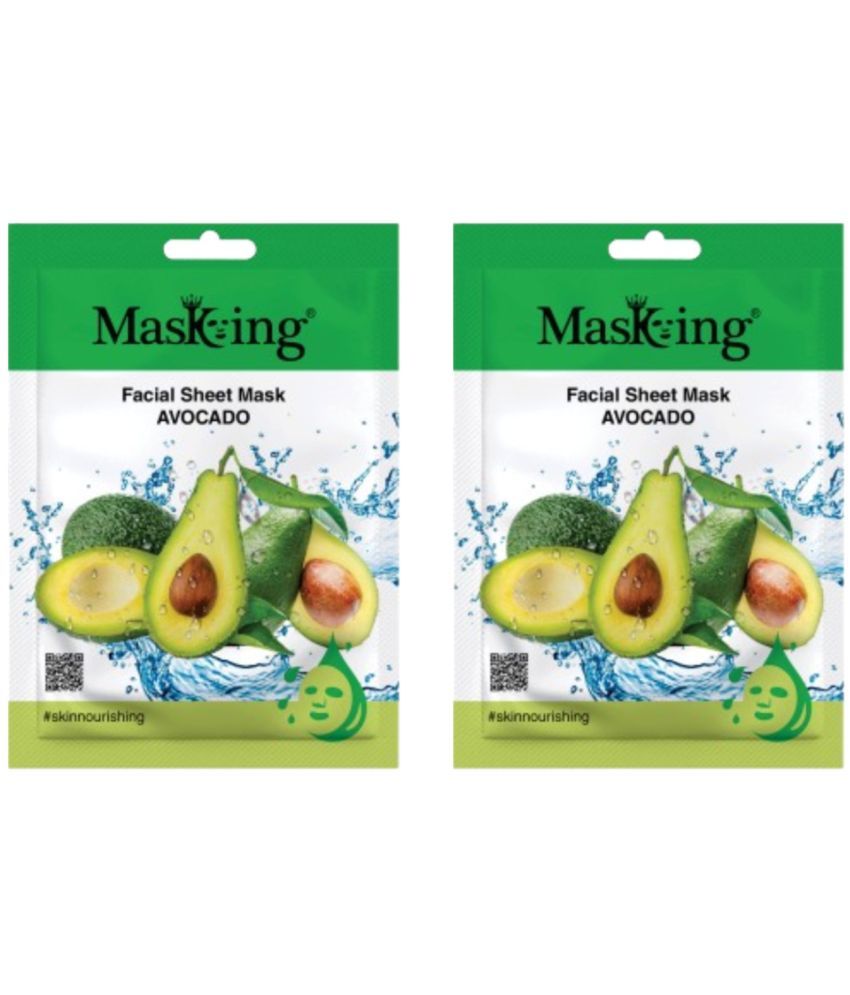     			Masking - Fairness Sheet Mask for All Skin Type ( Pack of 2 )