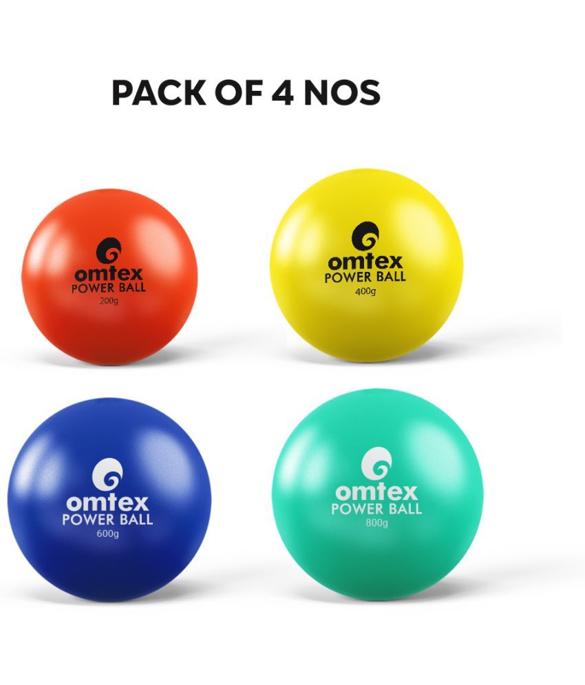     			Omtex Multicolor Rubber Cricket Ball ( Pack of 4 )