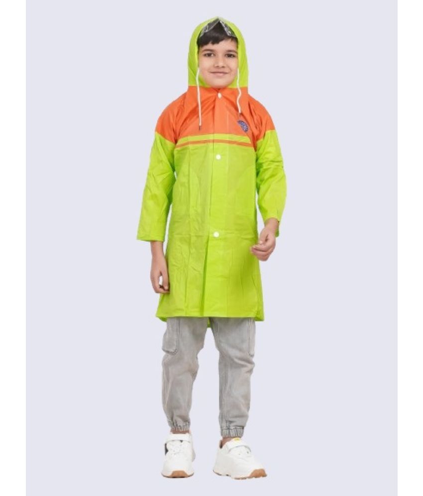     			powermerc Boys Raincoat ( Pack of 1 , Green )