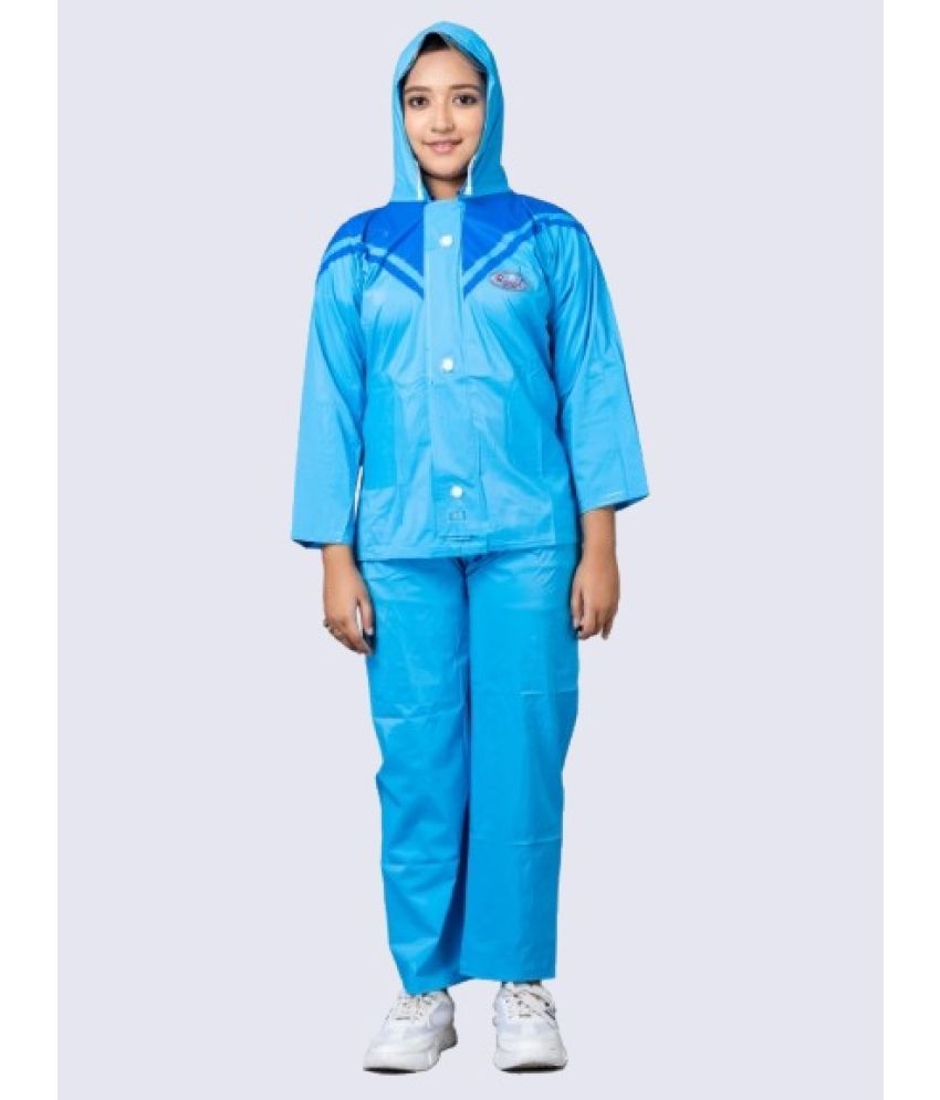     			powermerc Girls Rain Suits ( Pack of 1 , Blue )