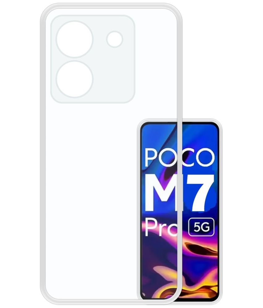     			Doyen Creations Plain Cases Compatible For Silicon POCO M7 PRO 5G ( )