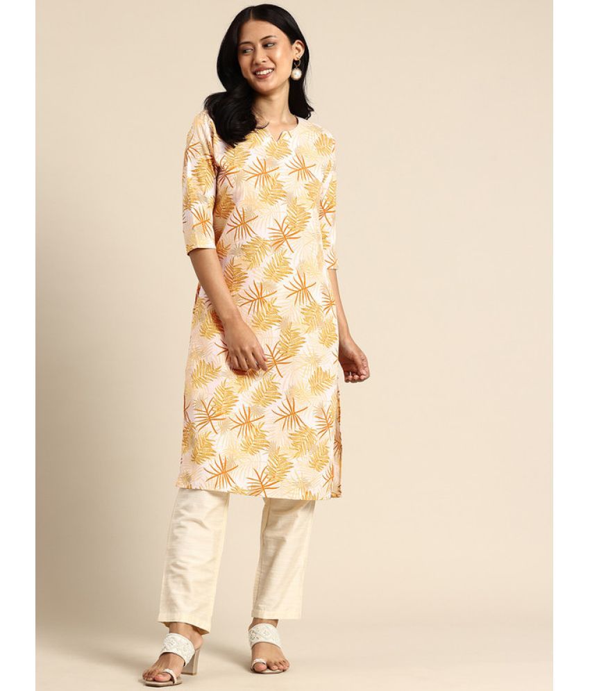     			KETAKI FASHION Pack of 1 Crepe Printed Straight Women's Kurti - ( Multicolor )