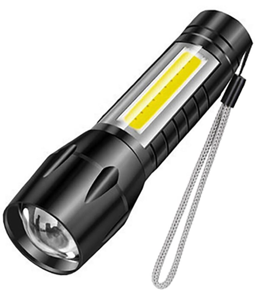     			Care 4 - 10W Rechargeable Flashlight Torch ( Pack of 1 )