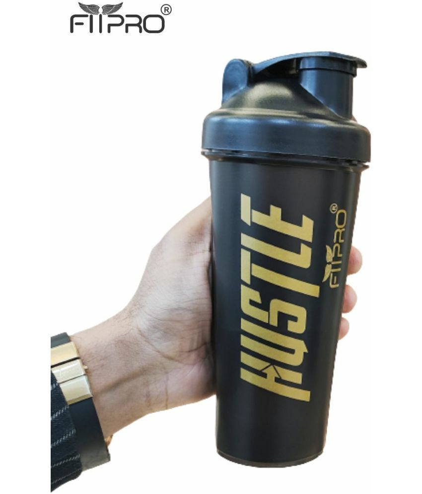     			FitPro Plastic Black 700 mL Shaker ( Pack of 1 )