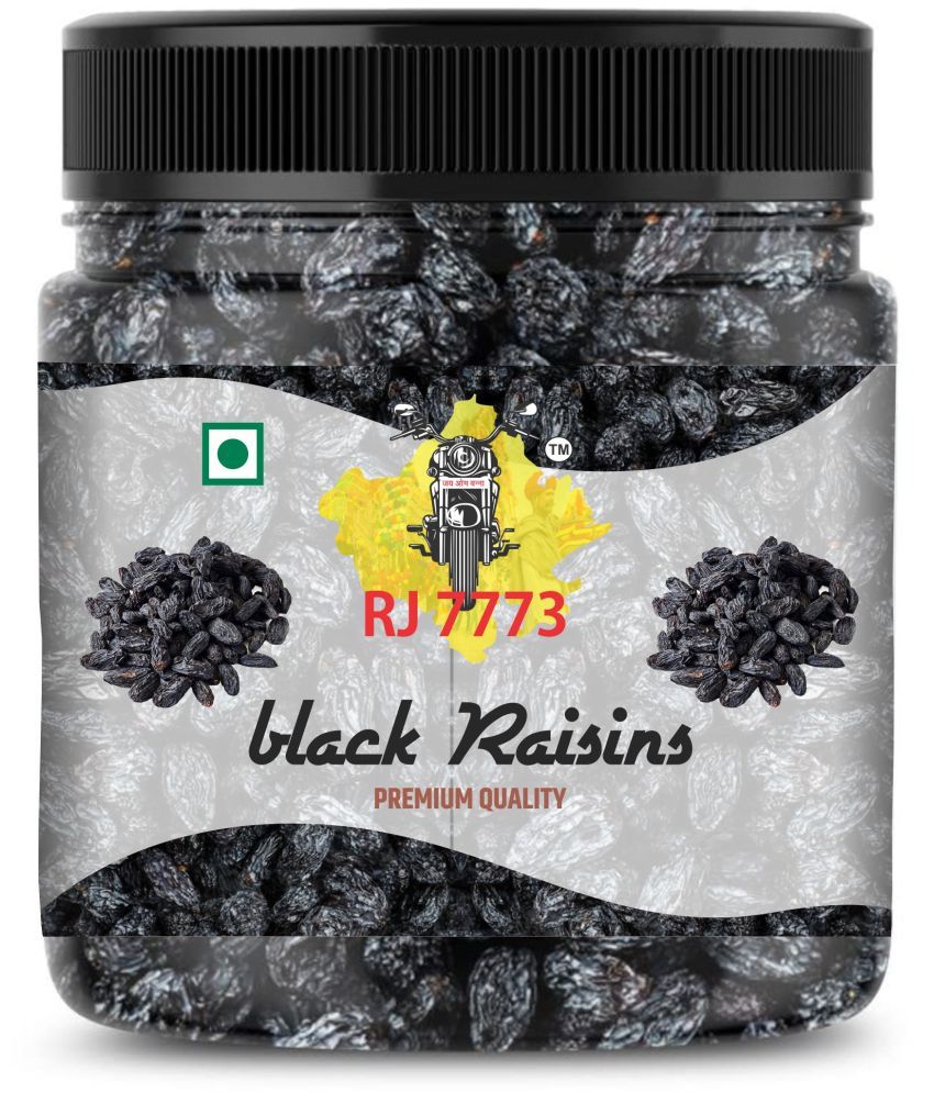     			RJ7773 Raisin (Kishmish) Afghani Seedless Fresh Black Raisins 500 Gm