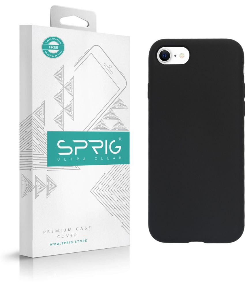     			Sprig Plain Cases Compatible For Silicon Apple Iphone Se 2022 ( Pack of 1 )