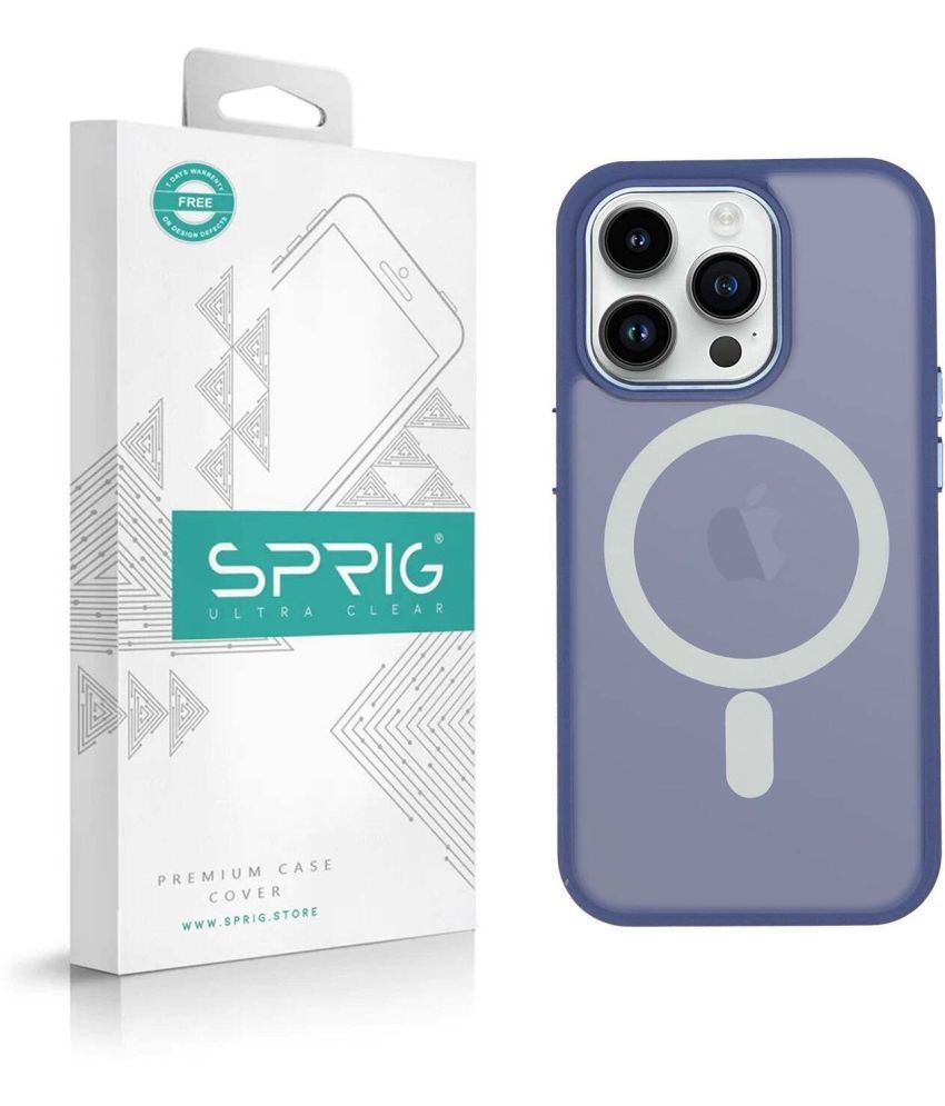     			Sprig Plain Cases Compatible For Polycarbonate Apple Iphone 14 Pro ( Pack of 1 )