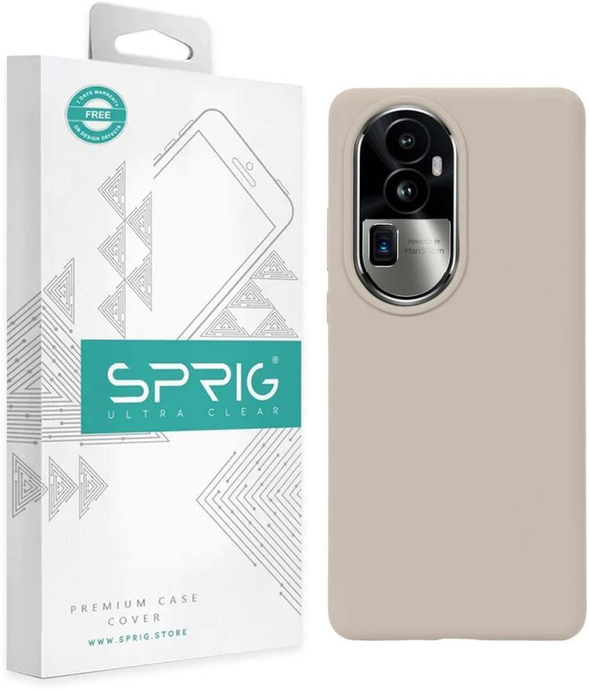     			Sprig Plain Cases Compatible For Silicon Oppo Reno10 Pro+ 5G ( Pack of 1 )