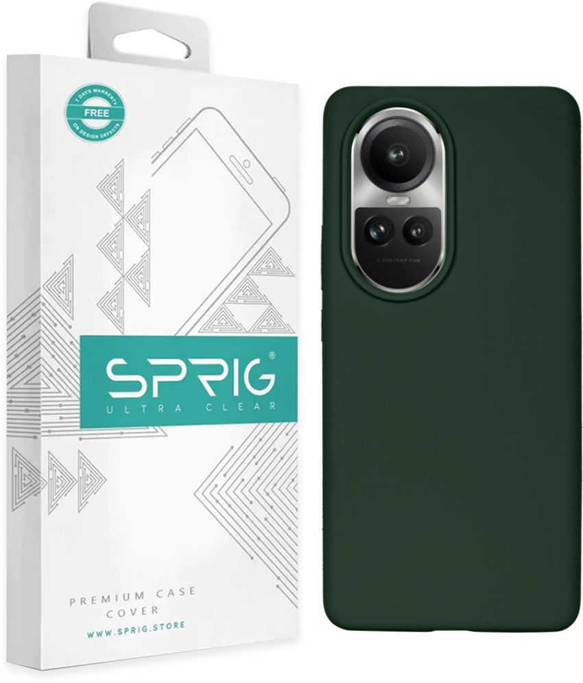     			Sprig Plain Cases Compatible For Silicon Oppo Reno10 Pro 5G ( Pack of 1 )