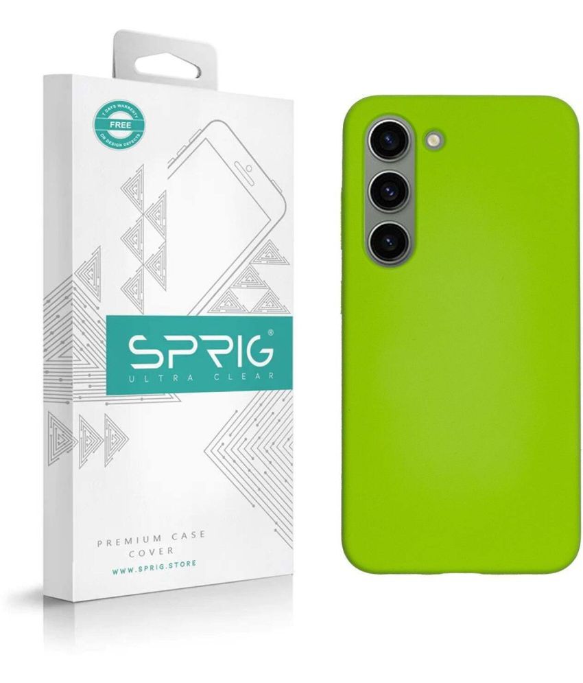     			Sprig Plain Cases Compatible For Silicon Samsung Galaxy S23 Plus 5G ( Pack of 1 )