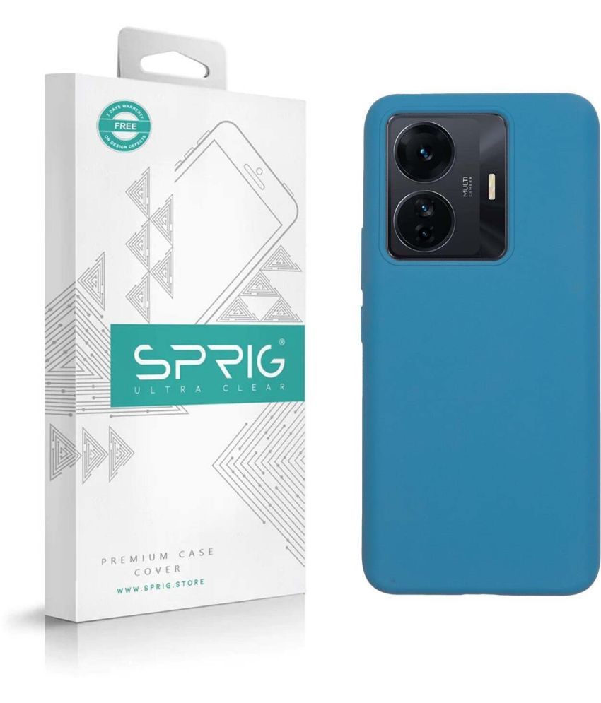     			Sprig Plain Cases Compatible For Silicon Iqoo Z6 Pro 5G ( Pack of 1 )