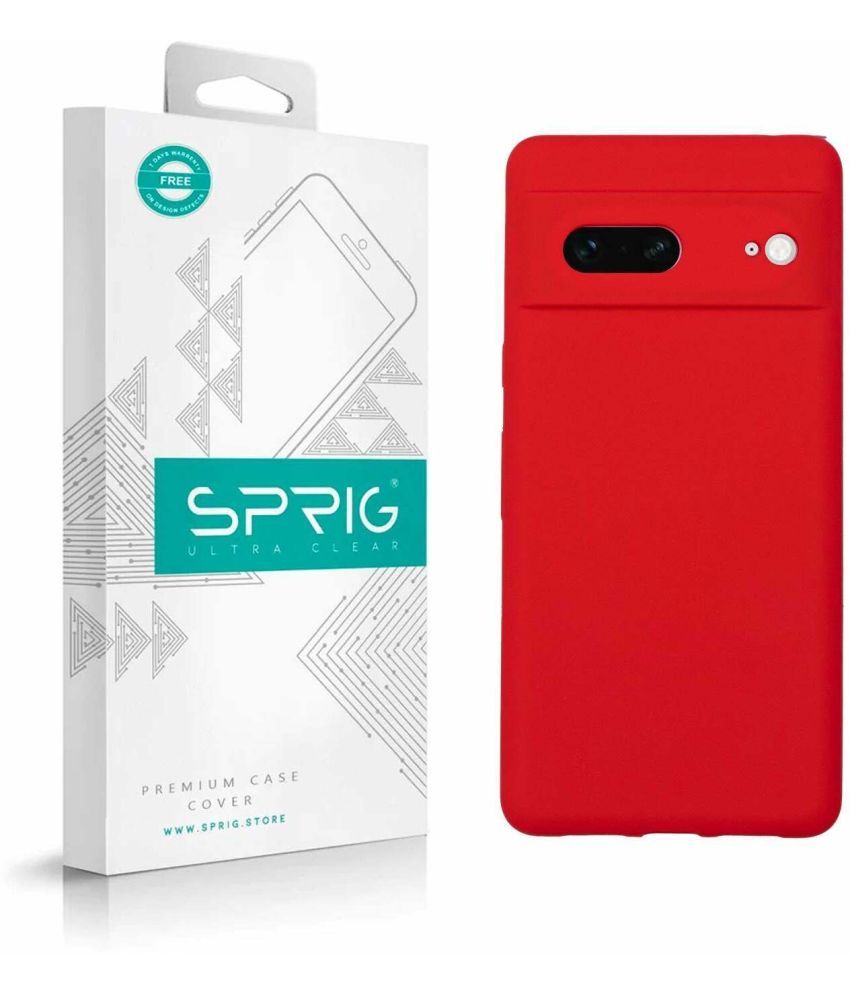     			Sprig Plain Cases Compatible For Silicon Google Pixel 7 ( Pack of 1 )