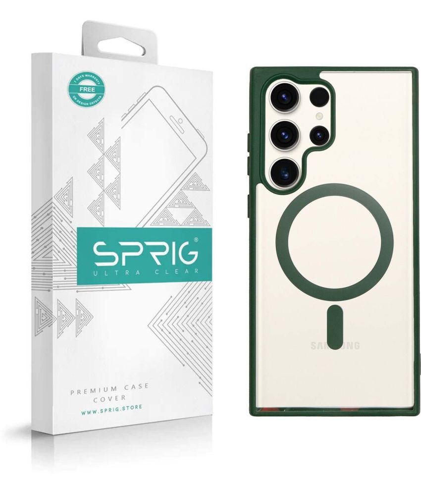     			Sprig Plain Cases Compatible For Polycarbonate Samsung Galaxy S23 Ultra 5G ( Pack of 1 )