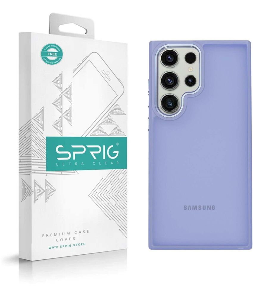     			Sprig Plain Cases Compatible For Polycarbonate Samsung Galaxy S23 Ultra 5G ( Pack of 1 )