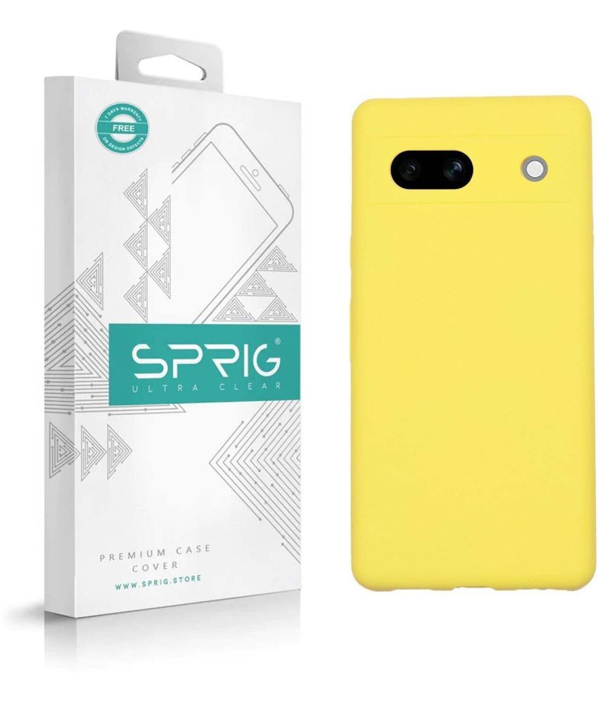     			Sprig Plain Cases Compatible For Silicon Google Pixel 7A 5G ( Pack of 1 )