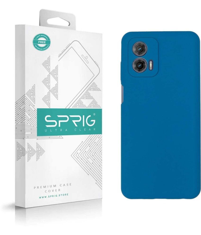     			Sprig Plain Cases Compatible For Silicon Motorola G73 5G ( Pack of 1 )