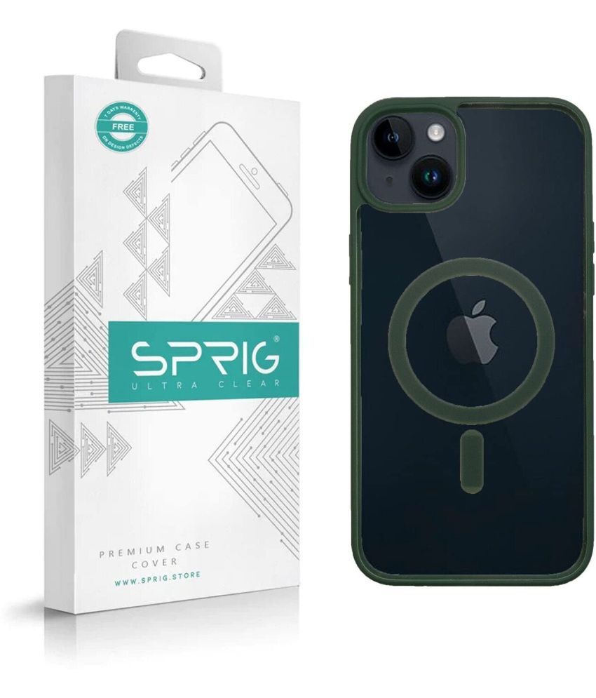     			Sprig Plain Cases Compatible For Polycarbonate Apple Iphone 13 ( Pack of 1 )