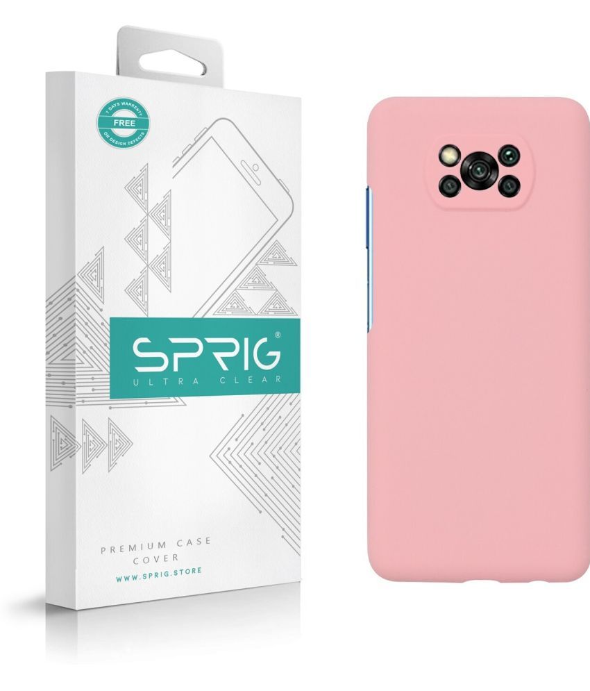     			Sprig Plain Cases Compatible For Silicon Poco X3 Pro ( Pack of 1 )