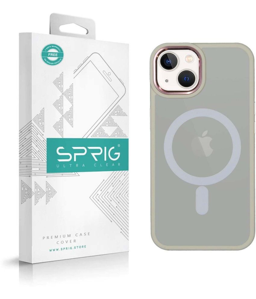     			Sprig Plain Cases Compatible For Polycarbonate Apple Iphone 14 Plus ( Pack of 1 )