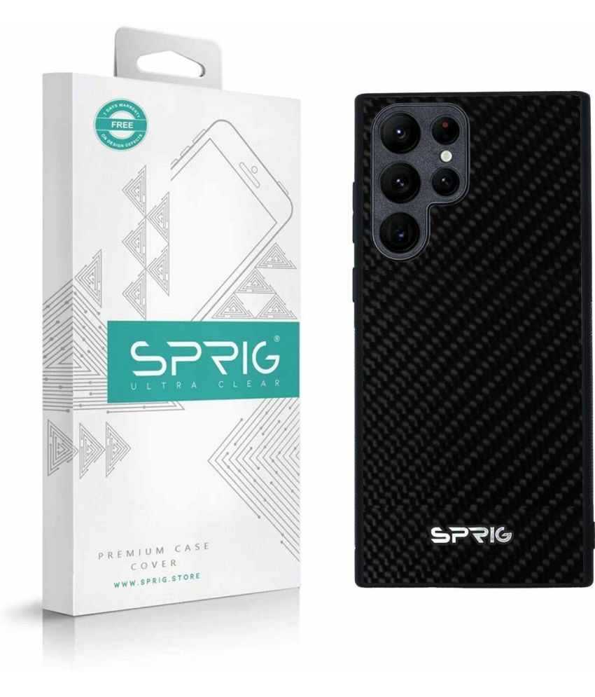     			Sprig Plain Cases Compatible For Aramid Fiber Samsung Galaxy S22 Ultra ( Pack of 1 )