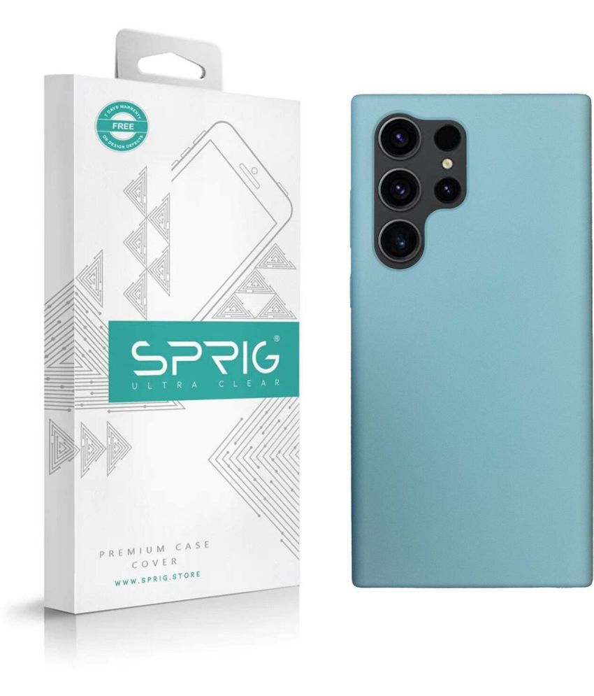     			Sprig Plain Cases Compatible For Silicon Samsung Galaxy S23 Ultra 5G ( Pack of 1 )