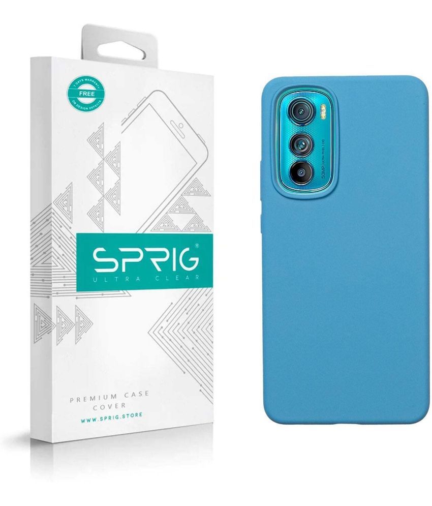     			Sprig Plain Cases Compatible For Silicon Motorola Edge 30 ( Pack of 1 )