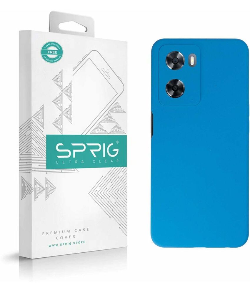     			Sprig Plain Cases Compatible For Silicon Oppo A77 ( Pack of 1 )